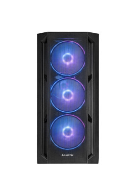 Корпус Chieftec APEX LUMO GA-01B-L-OP 4x140mm A-RGB, USB-C, E-ATX, без БЖ, Black