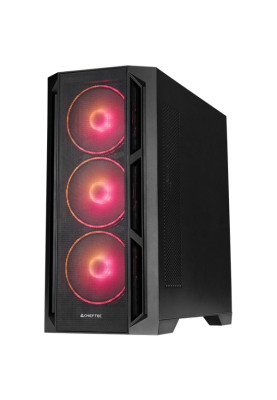 Корпус Chieftec APEX LUMO GA-01B-L-OP 4x140mm A-RGB, USB-C, E-ATX, без БЖ, Black