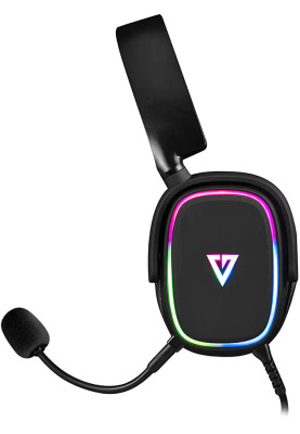 Ігрова гарнітура Modecom Volcano RGB Prometheus 7.1 Black USB