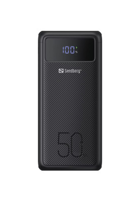 УМБ Sandberg 50000mAh 130W, PD, 3хUSB 3xType-C LED 2W