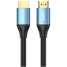 Кабель HDMI M - M, 12.0  м, V1.4, 4K 60Гц,PVC, Aluminum alloy Type синій Vention
