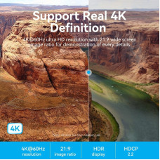 Кабель HDMI M - M, 12.0  м, V1.4, 4K 60Гц,PVC, Aluminum alloy Type синій Vention