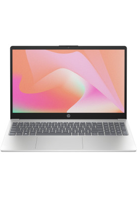 Ноутбук HP 15-fd1042ua 15.6" FHD IPS, 300n/Core 3-100U (4.7)/8Gb/SSD512Gb/Intl Graphic/Підсв/DOS/Сріблястий (A0NF1EA)