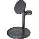 Зарядний пристрій 15W 3-in-1 Magnetic Wireless Fast Charger black Choetech