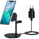 Зарядний пристрій 15W 3-in-1 Magnetic Wireless Fast Charger black Choetech
