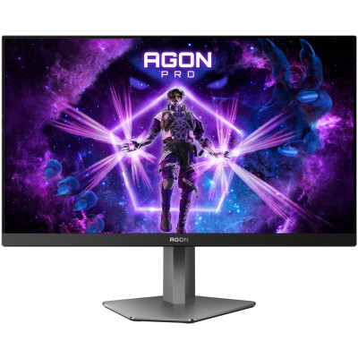 TFT 24.1" AOC AG246FK, Ultra-Fast TN, 540Hz, 2xHDMI, DP, USB-hub, HAS, Pivot, чорний
