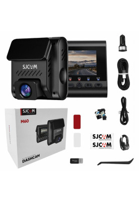 Відеореєстратор SJCAM Dashcam M60, WIFI, GPS, 4K, HDR