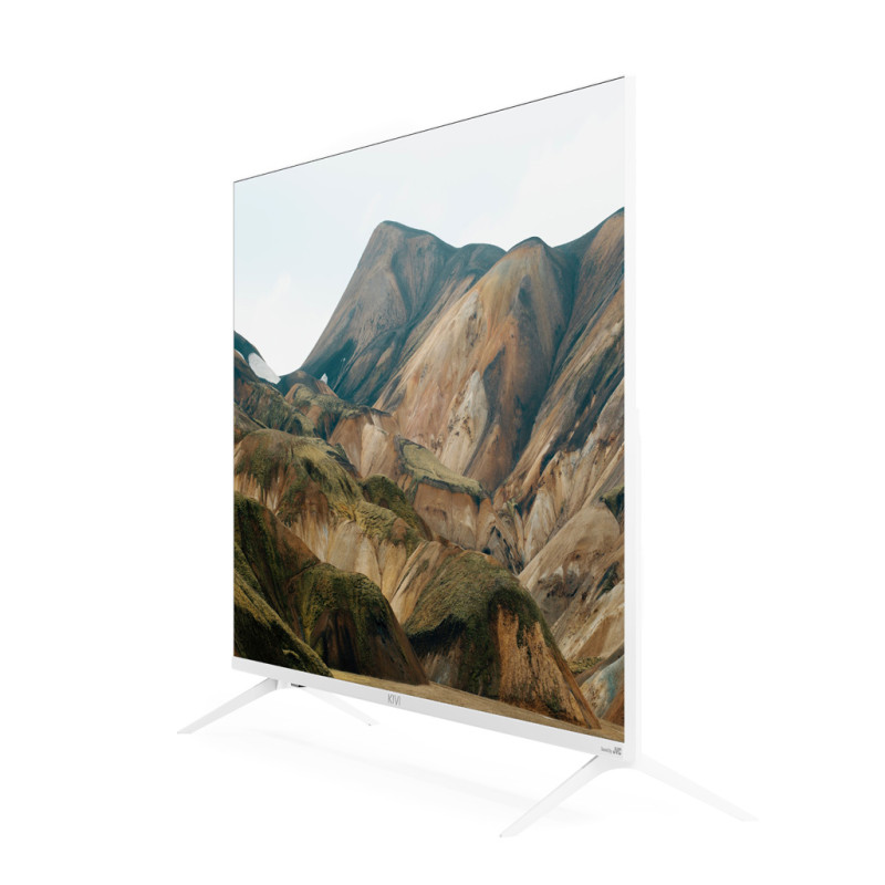 Телевізор 43 Kivi 43U790LW UHD/Smart/Android 9.0/T2/Kivi Media/JVC Sound/Frameless/Magic Motion/White