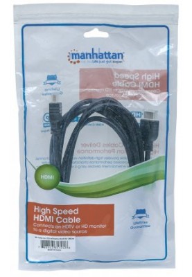 Кабель HDMI M-M, 3.0 м, V1.4, CL3 Manhattan