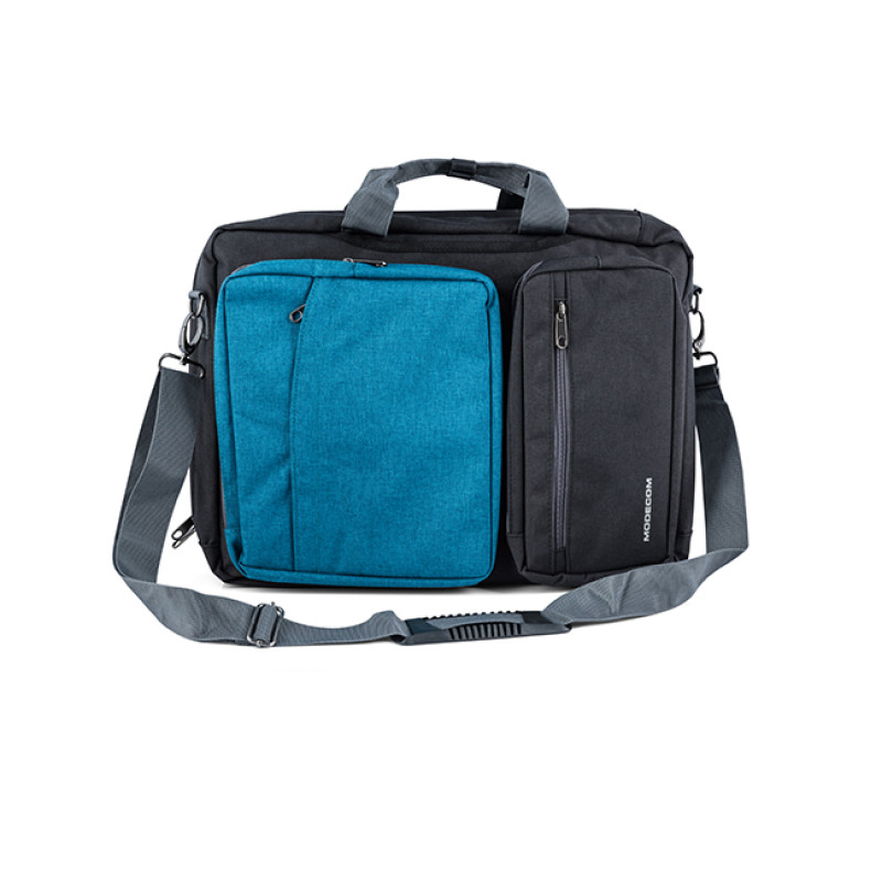 Рюкзак сумка для ноутбука 15.6" Modecom Reno сіро-голуба