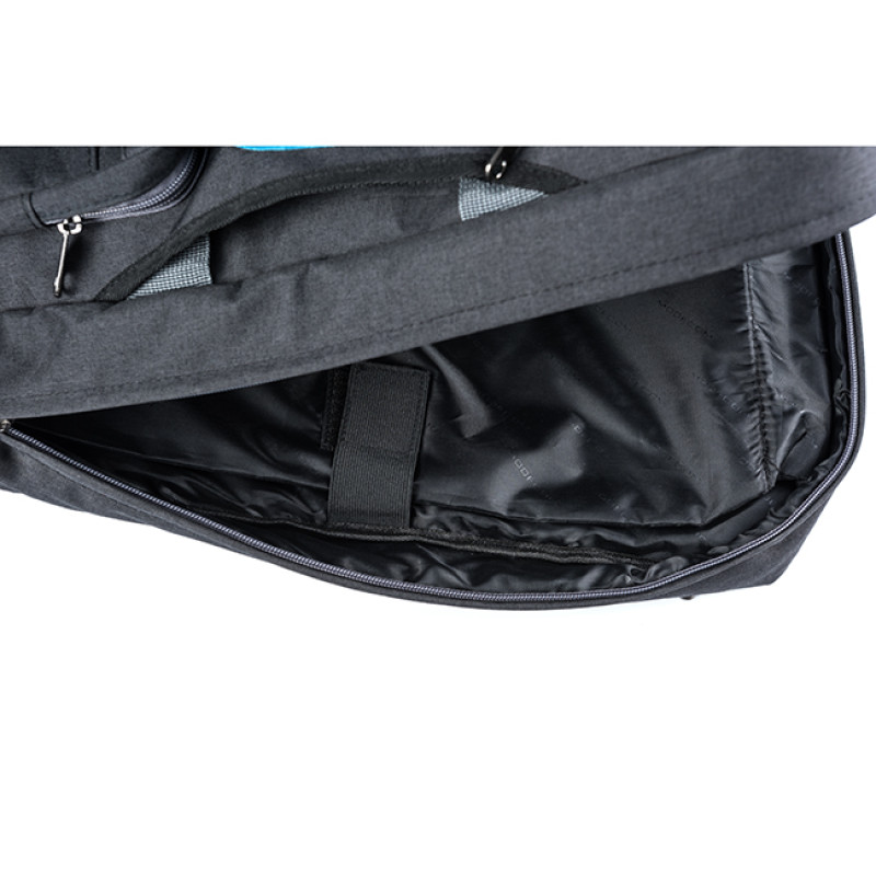 Рюкзак сумка для ноутбука 15.6" Modecom Reno сіро-голуба