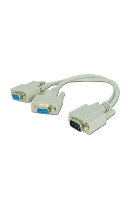 Перехідник VGA 15M --> 2X VGA 15F (2 монітора)
