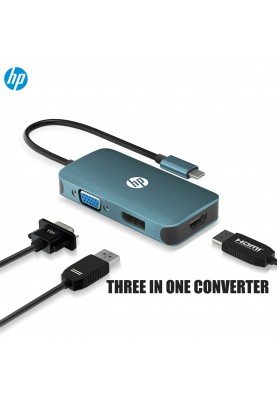 Док-станція USB3.1 Type-C --> HDMI/VGA/DP DHC-CT200 HP