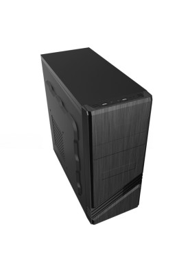 Корпус Casecom CJN-727-450W-120mm ATX w/o Fan, Black