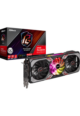 Відеокарта AMD Radeon RX 6750 XT ASRock Phantom Gaming D 12G OC, 12GB DDR6, 192 bit, PCI Express 4.0