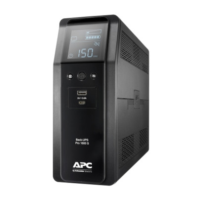 ДБЖ APC Back UPS Pro S 1600VA/720W, LCD, USB, 6+2 C13, (BR1600SI)