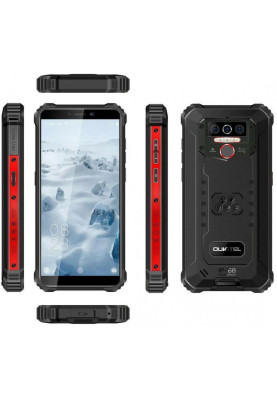 Смартфон Oukitel WP5 PRO 5.5" HD+/4GB/64GB/MTK6762D/8000mAh/IP68/LTE Black