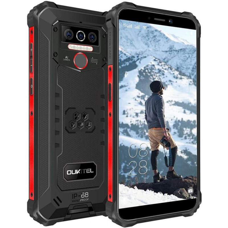 Смартфон Oukitel WP5 PRO 5.5" HD+ /4GB/64GB/ MTK6762D / 8000mAh / IP68 / LTE Black
