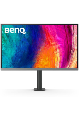 TFT 27" BenQ PD2706UA, 4K UHD, IPS, 99% sRGB, HDR10, HDMI, DP, USB-C, USB-hub, HAS, колонки