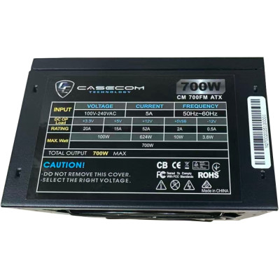 БЖ 700W Casecom, 120mm, Modular, Box
