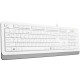 Клавиатура A4Tech FK10 Fstyler UA Sleek MMedia Comfort, USB, White