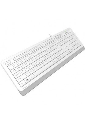 Клавиатура A4Tech FK10 Fstyler UA Sleek MMedia Comfort, USB, White