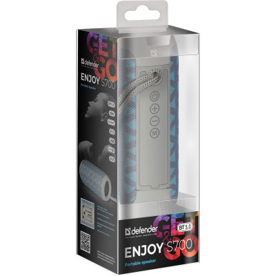 Акустична система 1.0 Defender Enjoy S700 Blue 10W BT/FM/TF/USB/AUX
