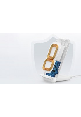 Бездротовий зарядний пристрій Ugreen CD221 Wireless Stand (15 W) Білий