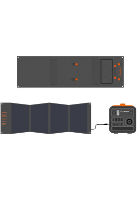 Сонячна панель Choetech 120W DC120W,1*USB QC3.0 18W,1*USB-C PD3.0 60W 177x53см