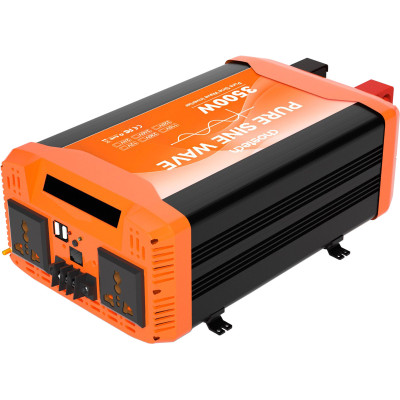 Інвертор автомобільний Choetech 12\220V 3500W (1600Вт), чиста синусоїда