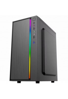 Корпус Casecom GN-1706 без БЖ USB3.0 mATX, Black