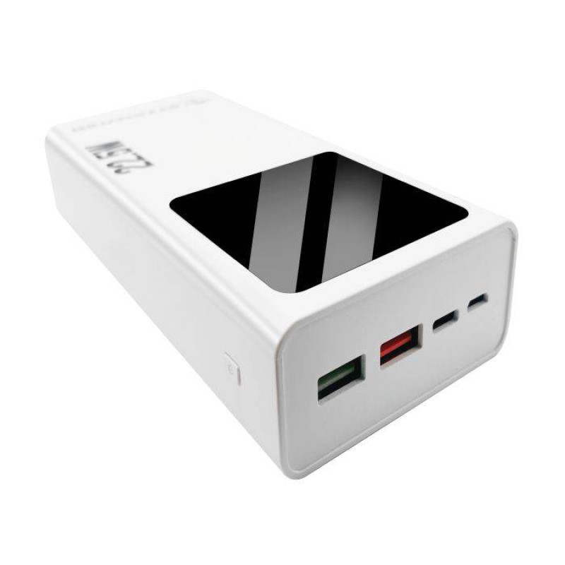 УМБ BeePower 30000 mAh, 22.5W PD USB-C + 2 x USB3.0 біла