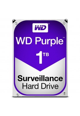 HDD 1000Gb, IntelliPower, WD Purple, 64M, SATA III (WD10PURZ)