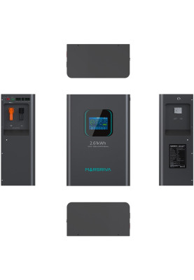 Акумуляторна батарея Marsriva LiFePO4 battery,  25.6V/102Ah, 2.61KWH, wall mounted