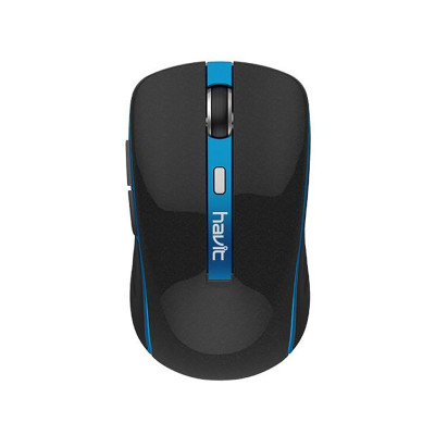 Мишка Havit HV-MS951GT, бездротова, 1600dpi., 6кн., чорно-синя