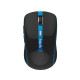 Мишка Havit HV-MS951GT, бездротова, 1600dpi., 6кн., чорно-синя