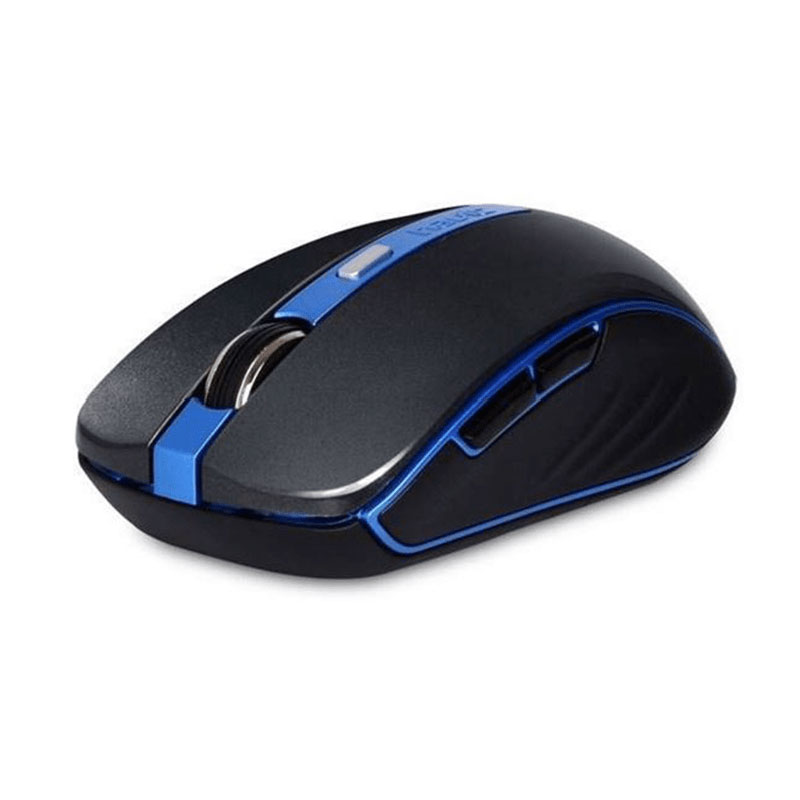 Мишка Havit HV-MS951GT, бездротова, 1600dpi., 6кн., чорно-синя