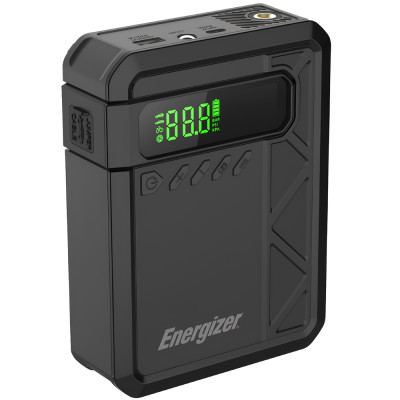 Автомобільний Jump Starter 10000mAh 37W USB-C,USB-A, 160 PSI, ліхтар 2W Energizer Автомобільний Jump Starter 10000mAh 37W USB-C,USB-A, 160 PSI, ліхтар 2W Energizer