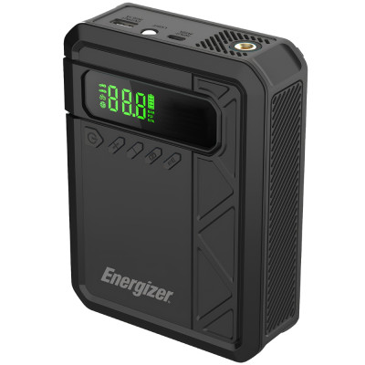 Автомобільний Jump Starter 10000mAh 37W USB-C,USB-A, 160 PSI, ліхтар 2W Energizer Автомобільний Jump Starter 10000mAh 37W USB-C,USB-A, 160 PSI, ліхтар 2W Energizer