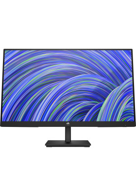 TFT 23.8" HP V24i G5, IPS, 75Hz, VGA, HDMI, DP, чорний