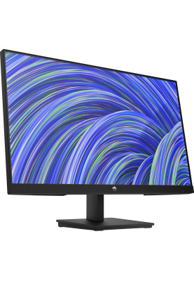 TFT 23.8" HP V24i G5, IPS, 75Hz, VGA, HDMI, DP, чорний