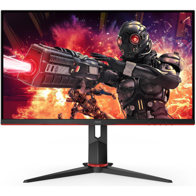 TFT 23.8" AOC 24G2ZE/BK, IPS, 240Hz, 0.5 ms, HDMI, DP, чорний з червоним