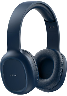 Навушники з мікрофоном Havit HV-H2590BT PRO Bluetooth, сині