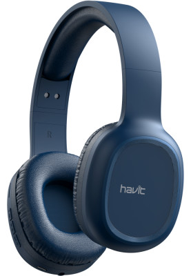 Навушники з мікрофоном Havit HV-H2590BT PRO Bluetooth, сині
