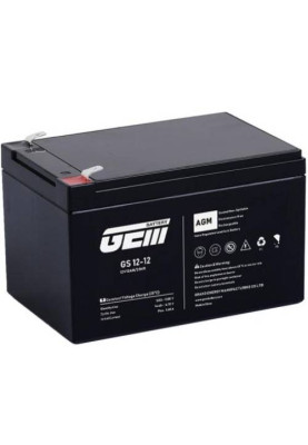 Акумуляторна батарея GEM Battery 12V, 12.0A, AGM