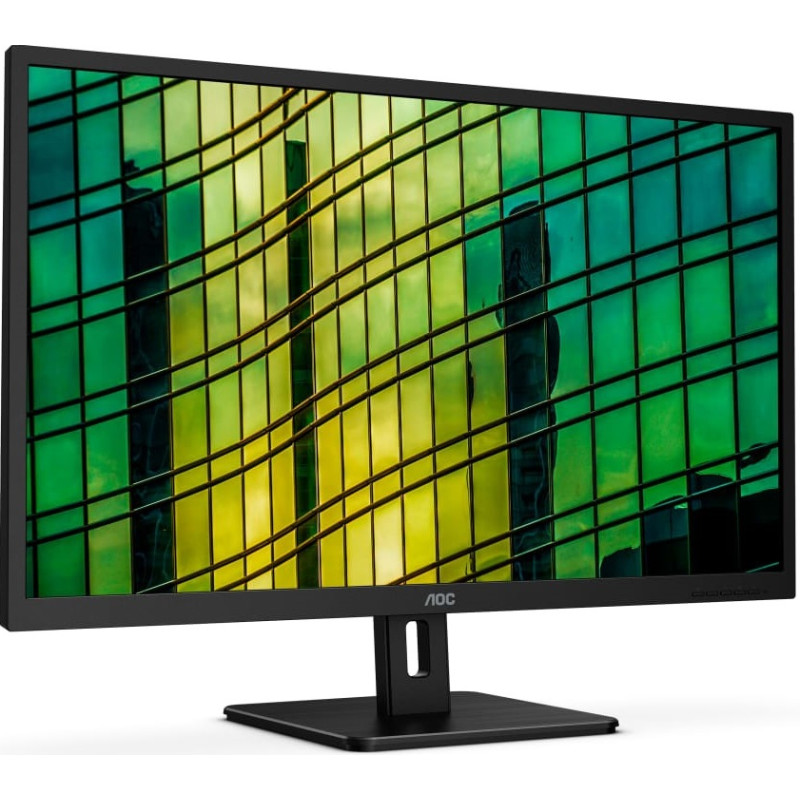 Монітор TFT 31.5" AOC Q32E2N, IPS, QHD, DP, HDMI, колонки, чорний