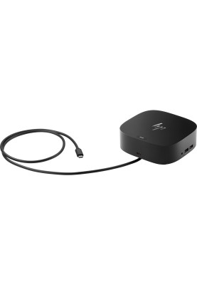 Док-станція USB3.1 Type-C --> HDMI/USB 3.0x4/USB Type-C/DPx2/RJ45/lock slot/ чорна HP