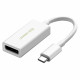 Перехідник USB 3.1 Type-C --> DisplayPort Adapter MM130 UGREEN Білий