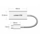 Перехідник USB 3.1 Type-C --> DisplayPort Adapter MM130 UGREEN Білий