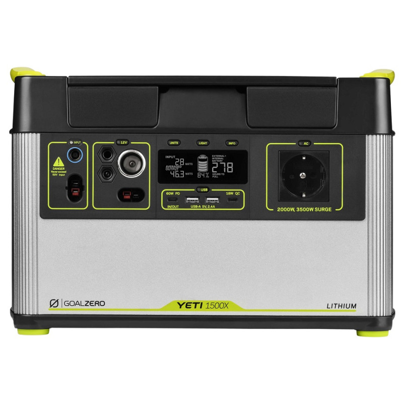 Зарядна станція Goal Zero YETI 1500X (1516Вт/г) Wi-Fi/Bluetooth